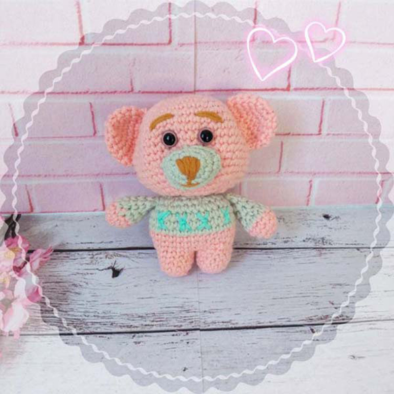 Amigurumi Pembe Ayıcık