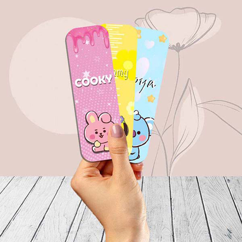 BT21 3'lü Kitap Ayracı Koya Chimmy Cooky