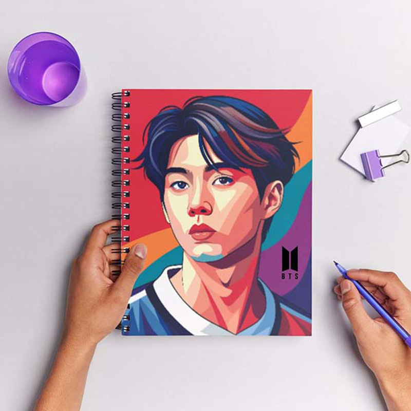 Bts V Spiralli Telli Defter