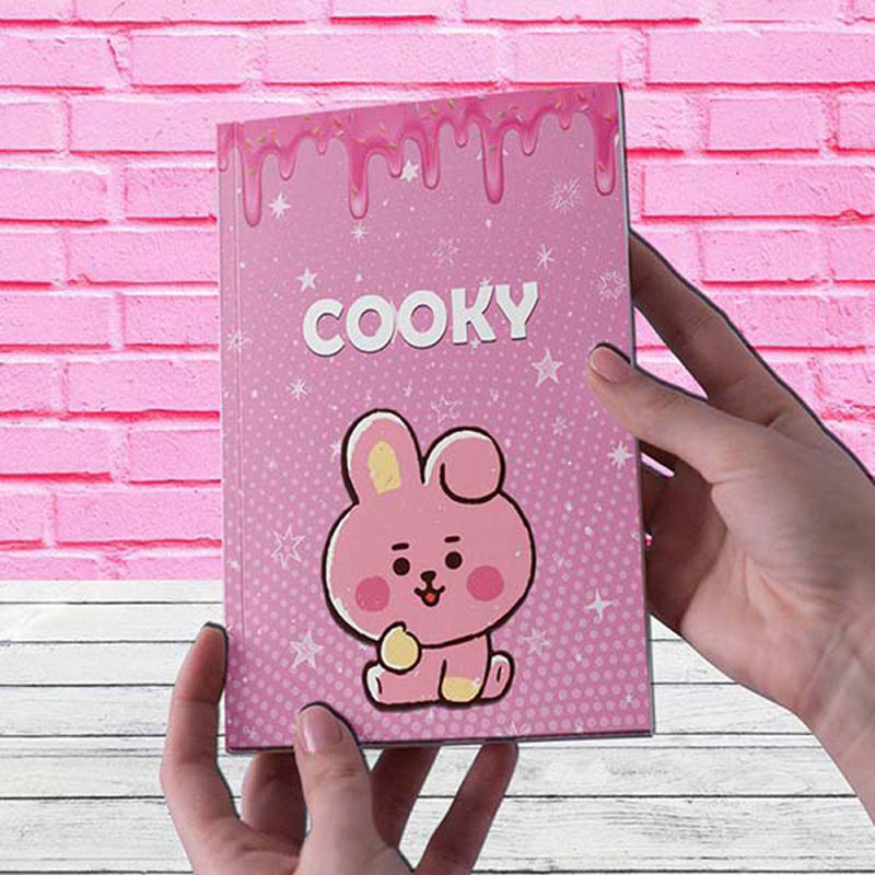 Bt21 Cooky Sert Kapak Defter