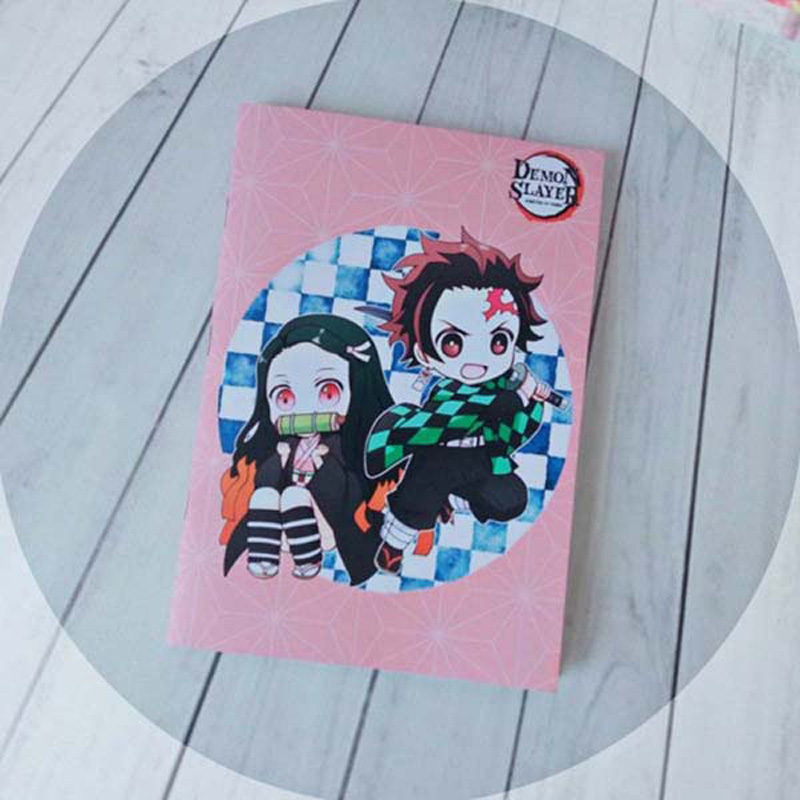 Demon Slayer Temalı A5 Planner Sert Kapaklı Defter