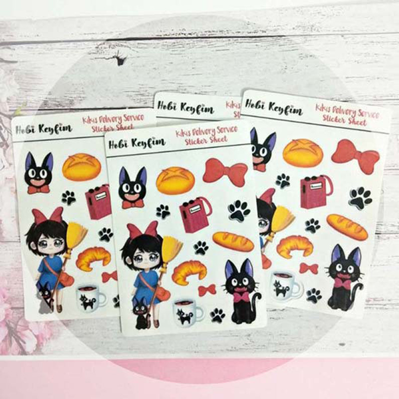 Kiki Delivery Service Sticker Sheet