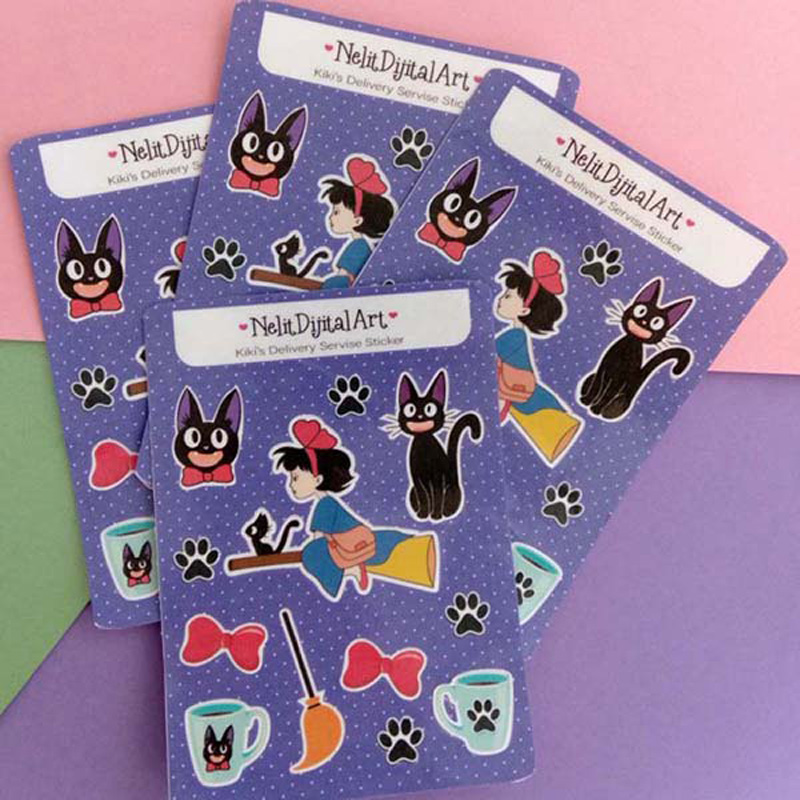 Kikis Delivery Service Sticker Sheet