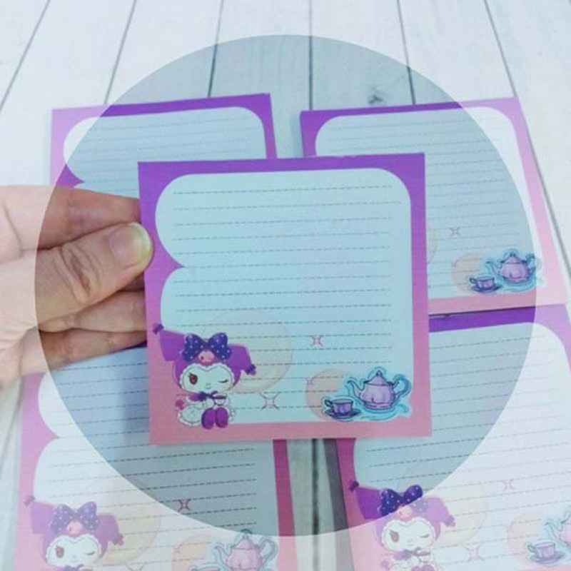 Kuromi Memo Pad Not Defteri