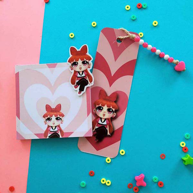 Powerpuffgirls Blossom Temalı 3lü Set