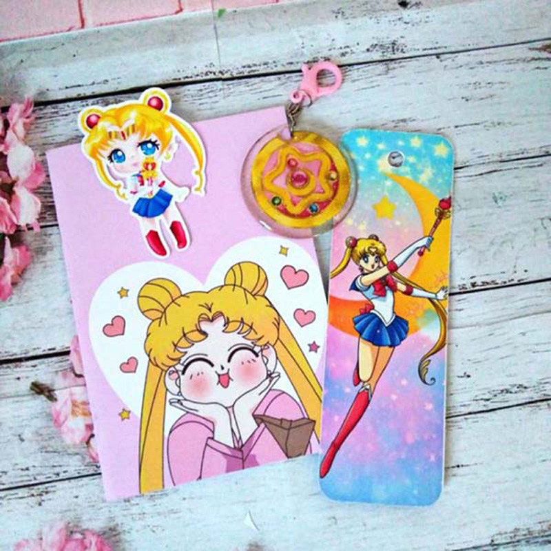 Sailormoon Temalı 4'lü Set