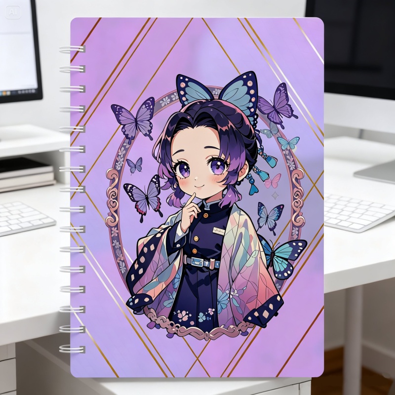 Shinobu Kocho Spiral Defter - Demon Slayer Defter