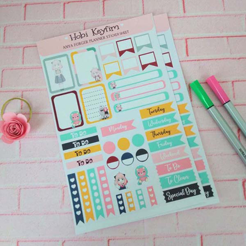 Spy x Family Anya Forger Planner Sticker