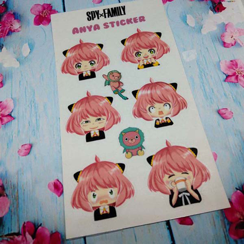 Spy x Family Anya Sticker Sheet