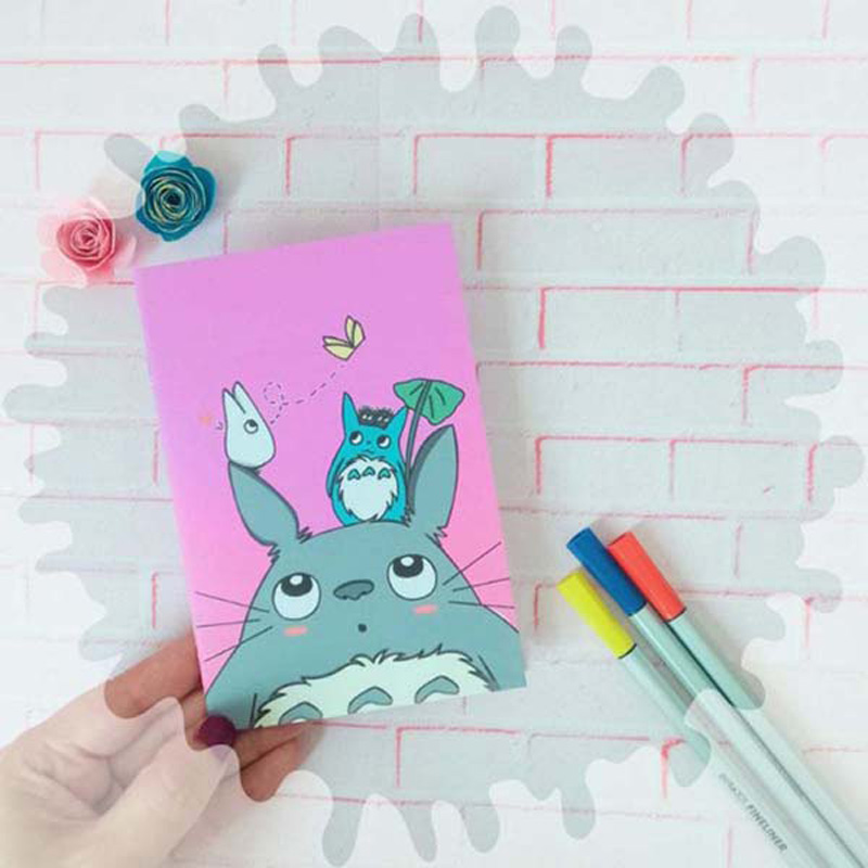 Totoro Mini Defter-A6 Defter